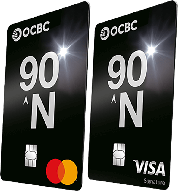 20,000 90°N Miles (fulfilled by OCBC)